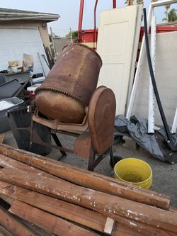 cement mixer
