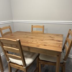IKEA Dining Table And Chairs