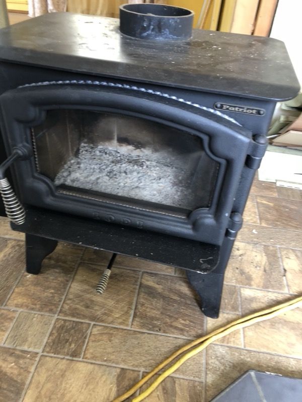 Lopi patriot wood burning stove almost new