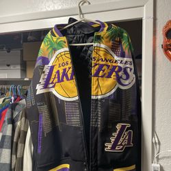 LAKERS leather jacket 