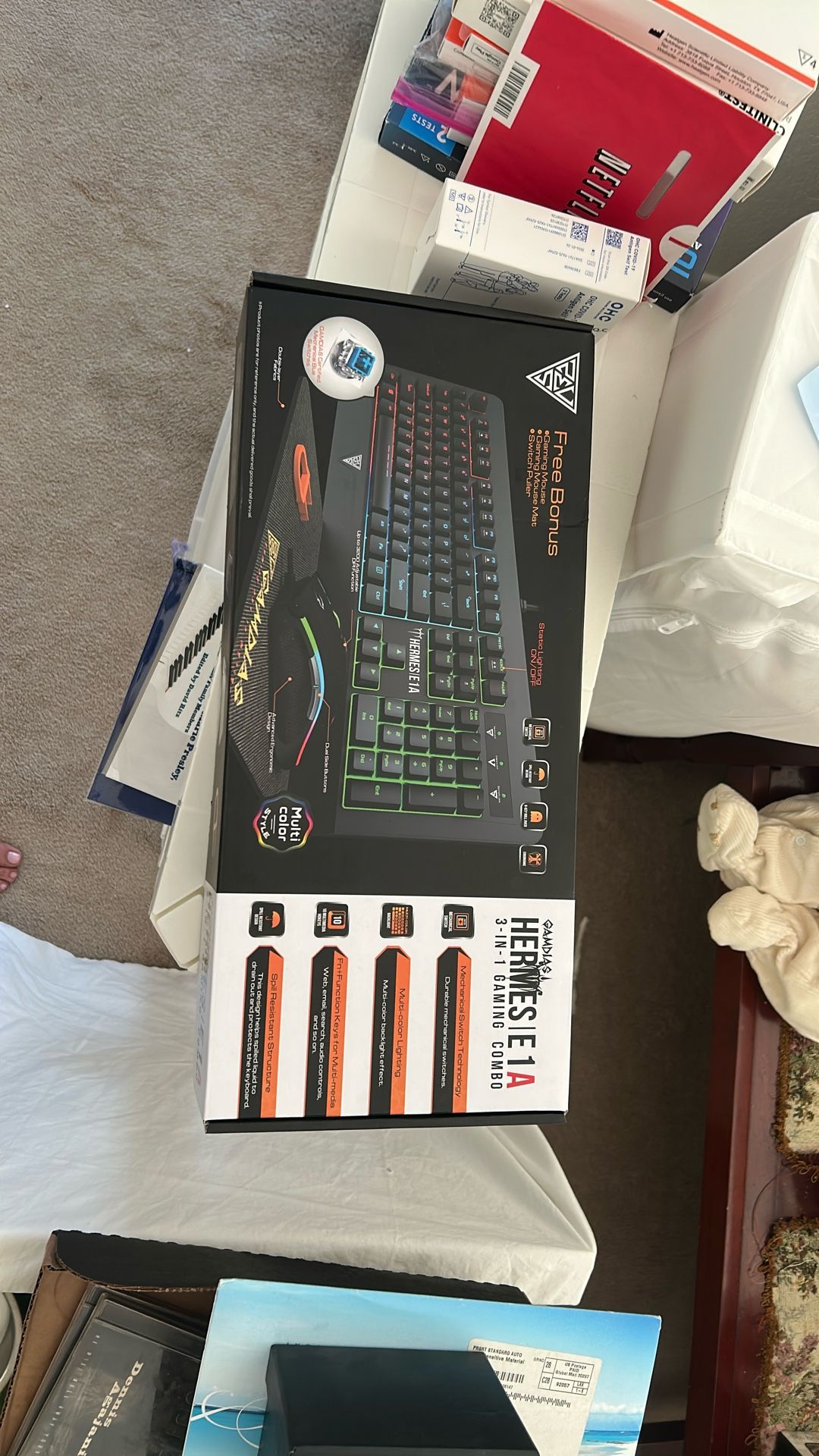Hermes E1A 3-in1 Gaming Combo