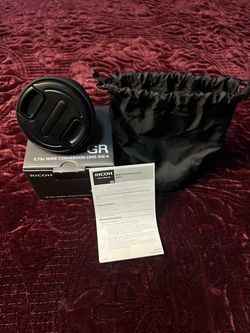 Ricoh GW-4 Wide Conversion Lens
