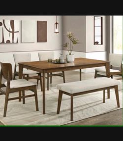 Dining table with chair