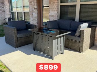 ‏New inbox patio set (we finance and deliver)($54 down,90 day no interest  payment plan)