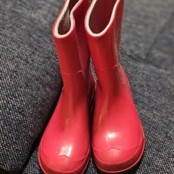 Pink Rain Boots 👢