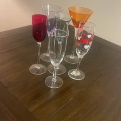 6 Different Decorative Glasses