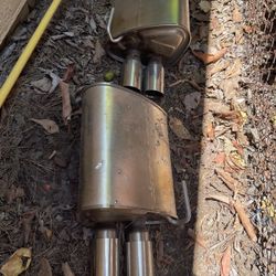 subaru STI WRX mufflers 