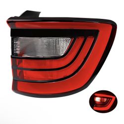 Misakimo LED Tail light Right Compatible with 2014-2023 Dodge Durango Passenger Outer Side, Replace 8AC 6AA -Rear Driving Running Lamps 