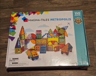Magna Tiles Metropolis 110 Pieces Building Set