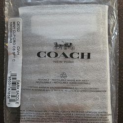 New Mens Coach Money Clip Wallet 