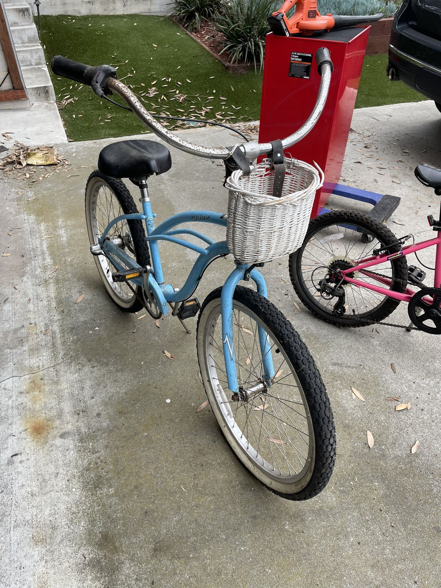 Girls Beach cruiser 3 Speed Bike 