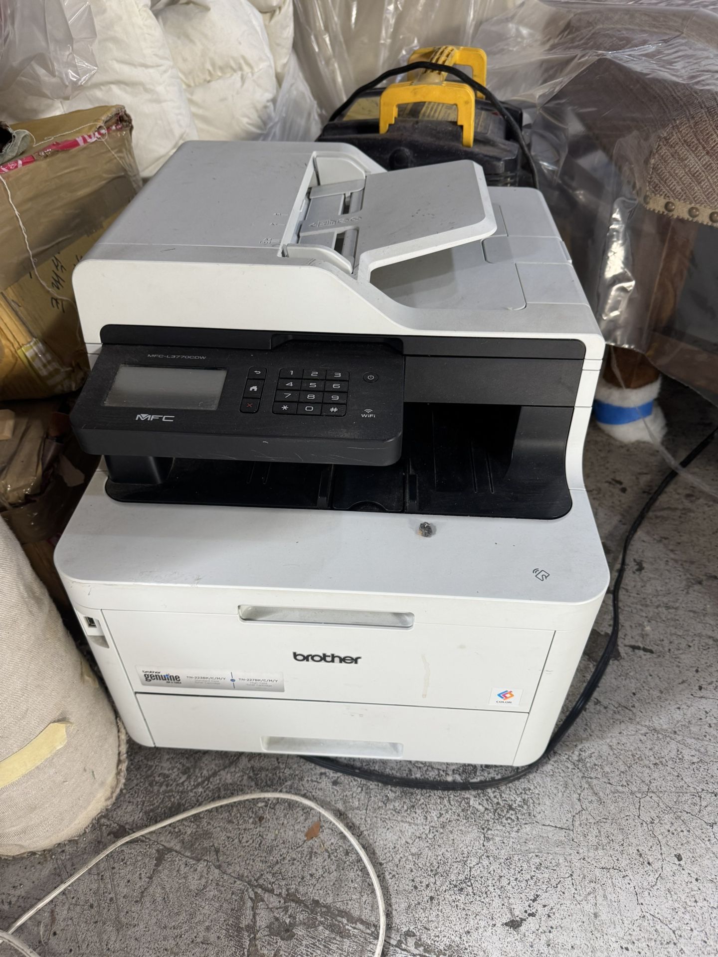 Brother MFC L3780CDW Wireless Color Laser Printer All In One Print Scan Copy Fax (MFCL3780CDW)