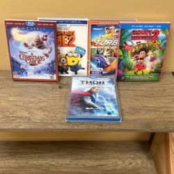 3D And DVD Movies