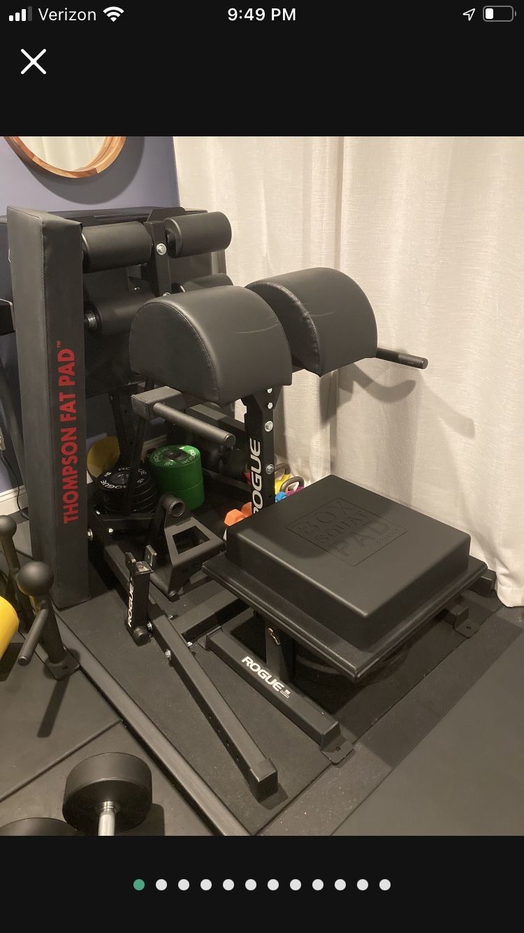 Rogue Box Squat Box And AbMat Box Squat Pad