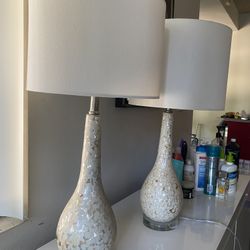 Lamp Pair - Handcrafted