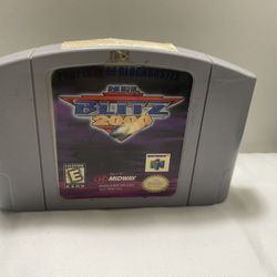 NFL Blitz 2000 Nintendo 64 Game 