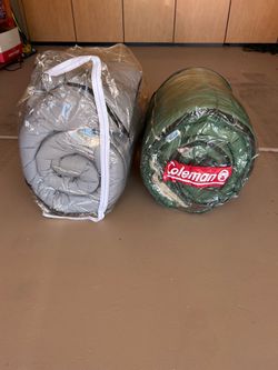 2 Coleman sleeping bags