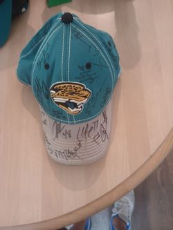 Jacksonville Jaguars autographed Hat