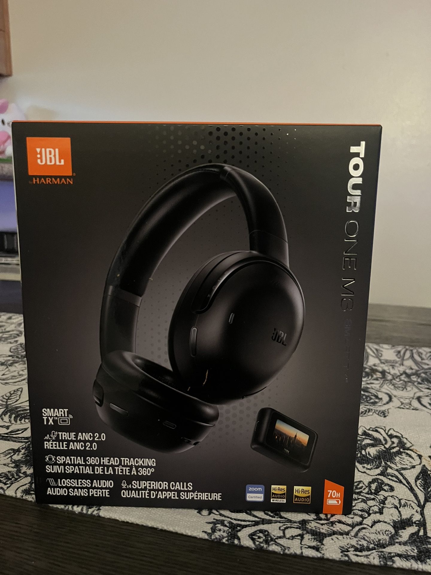JBL Tour One M3 Wireless Noise-Canceling Headphones