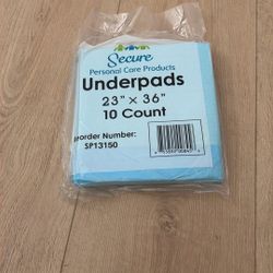$40 For 20 Packs 23x36 Underpads 