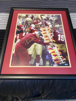 $150 OBO.  Florida State University (FSU) - Bobby Bowden Autographed Poster