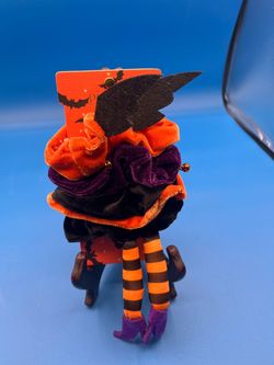 Piper-K Halloween stretch scrunchies