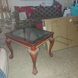 Glass Top End Tables