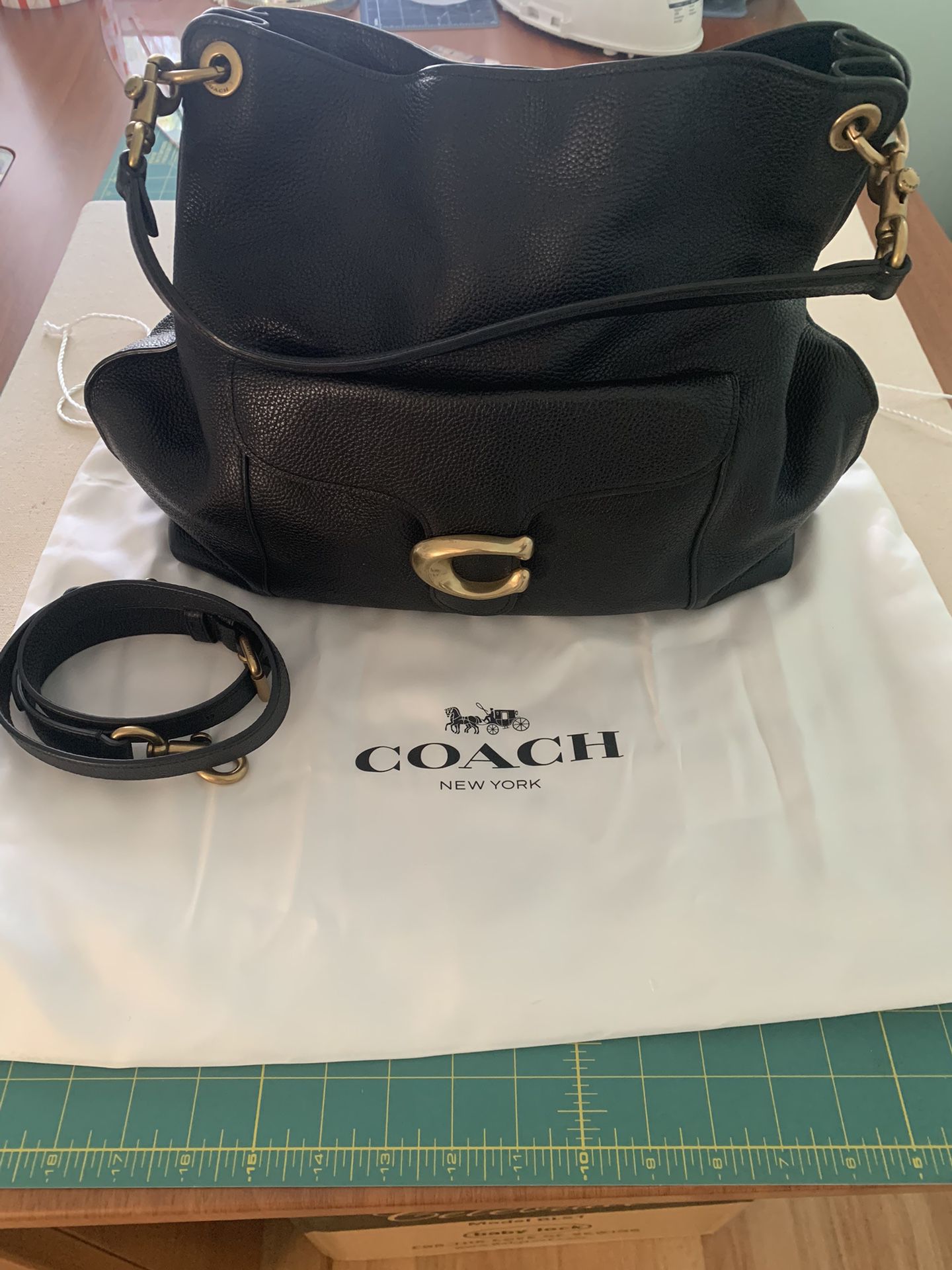 Coach Black Large Handbag
