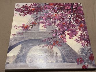 Painting Of Eiffel Tower