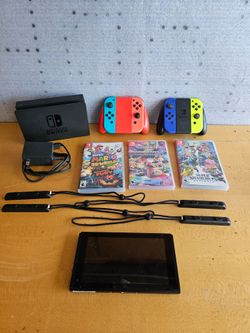 Nintendo Switch Huge Bundle With Games