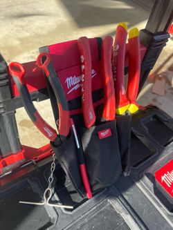 Milwaukee, pliers, needle nose, clippers