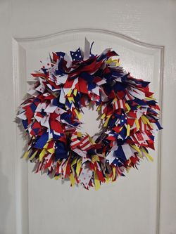 Super Hero or Patriotuc wreath