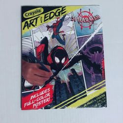 Crayola Art With Edge Marvel Into The Spiderverse Coloring Book