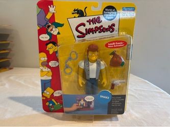 Snake simpsons playmates figure