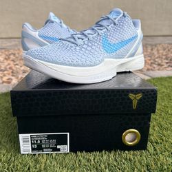 Nike Kobe 6 Protro Caitlin Clark Light Armory Blue NEW/SNKRS RECEIPT SIZE: 11.5 $330 FIRM ONLY!