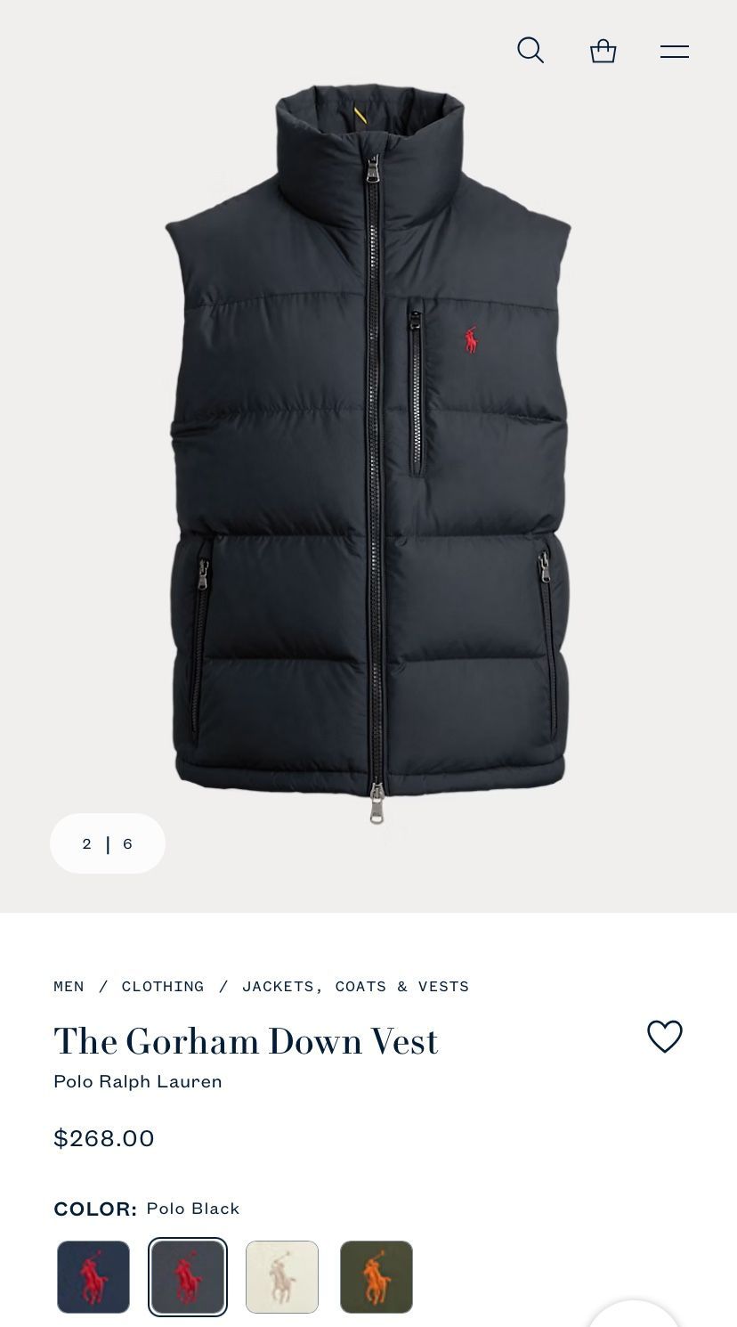 Polo Ralph Lauren Vest 