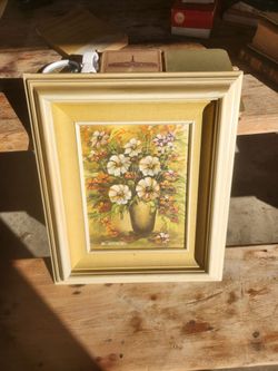 Vintage oil paint g