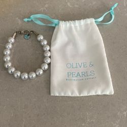 Dog Pearl Necklace 