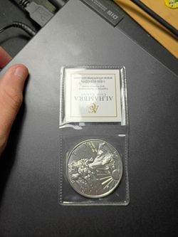 1 ounce silver dollar