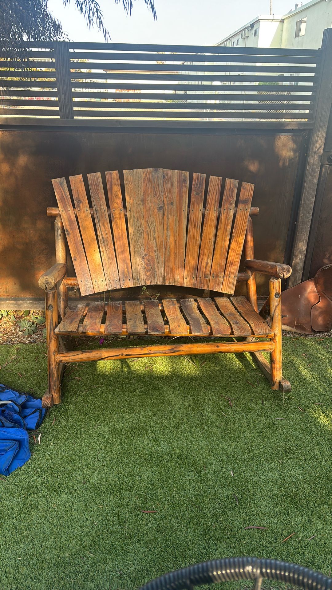 Wooden Rocking Bench - Project Piece