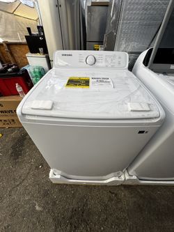 Samsung Washer In White