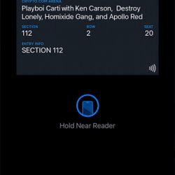 Playboi Carti Concert Tickets