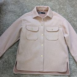 Baby Pink Zara Jacket 