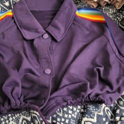 Brand New Collar Sweatshirt Size L