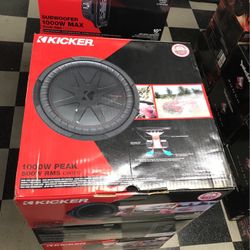 Kicker CompR 12 Inch Subwoofer On Sale Today For 149.99