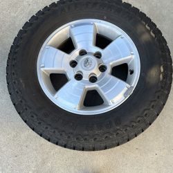 Tires And Oem Toyota Rims 