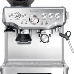 Breville RM-BES870XL Barista Express Espresso Machine, Stainless Stee