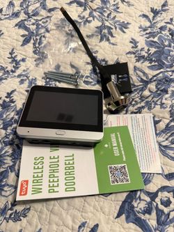 Tuya Wireless Peephole Video Doorbell