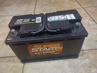 Super Start Extreme battery group H7-94R,  790 Ampers. Made on 8/2024, The price is $90 cash.