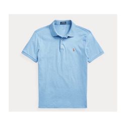 Polo Ralph Lauren Men's Classic Fit Soft Cotton Polo size 3LT NEW! Blue Heather